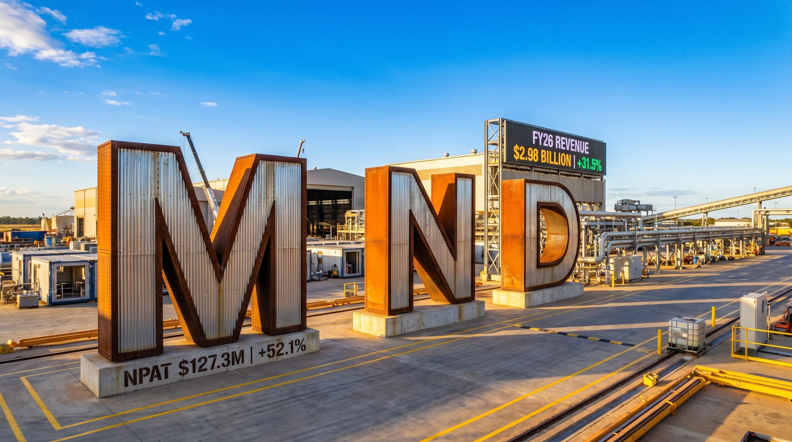 Large letters at facility