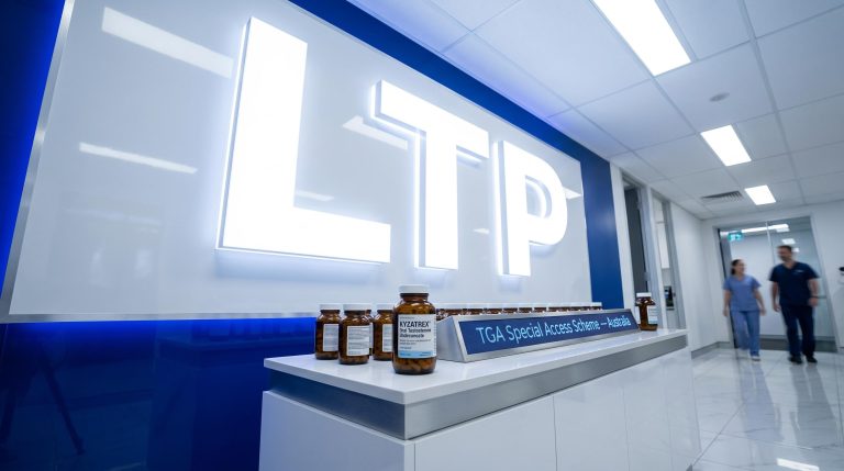 LTP sign and jars