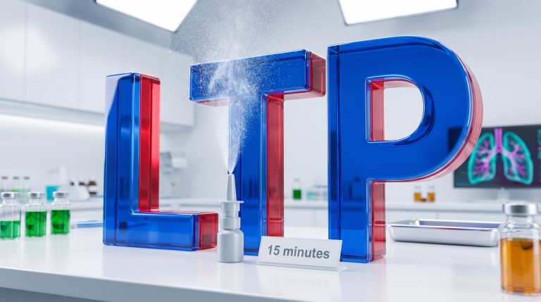 LTP letters with spray