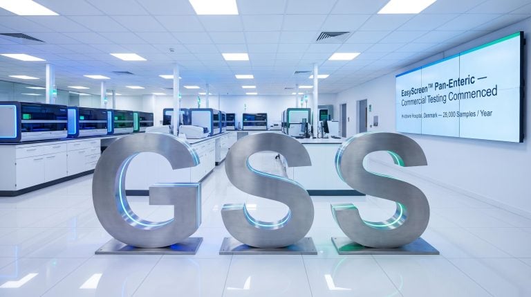 GSS lab equipment setup