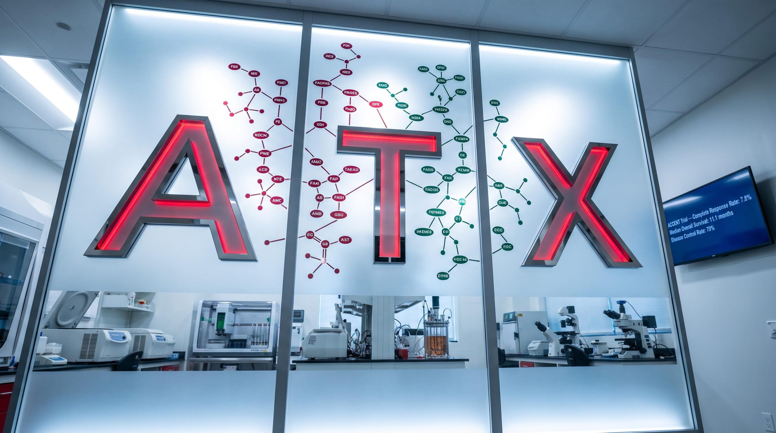ATX sign in laboratory