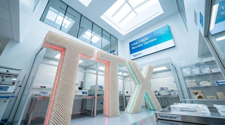 Large TTX letters in lab