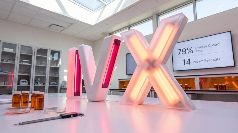 Lit letters in lab