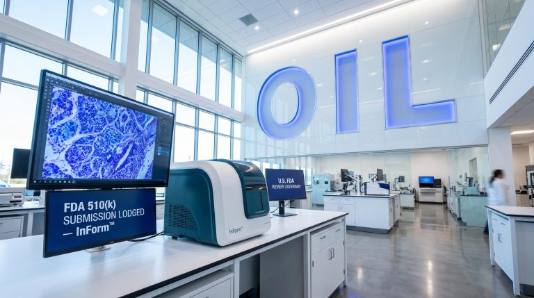 Modern lab with equipment