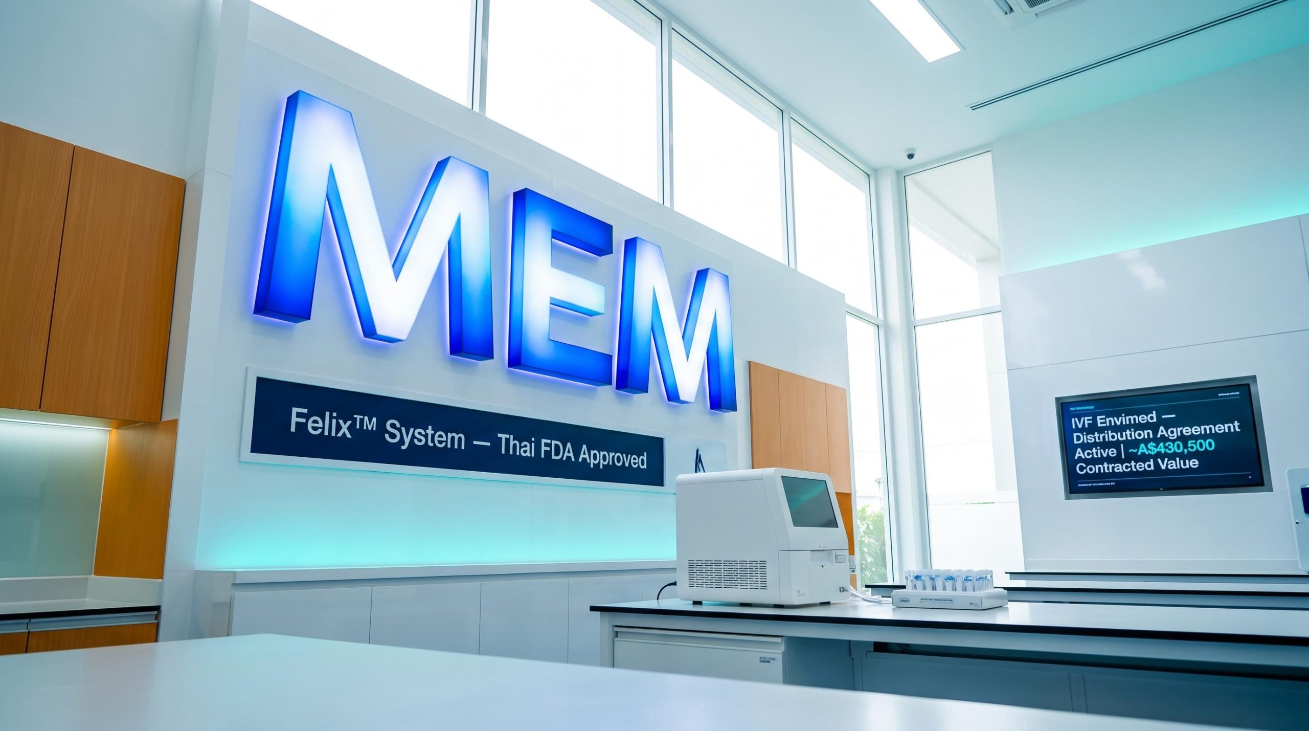 Modern lab with equipment