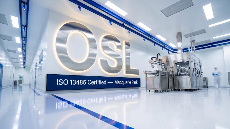 ISO certified cleanroom