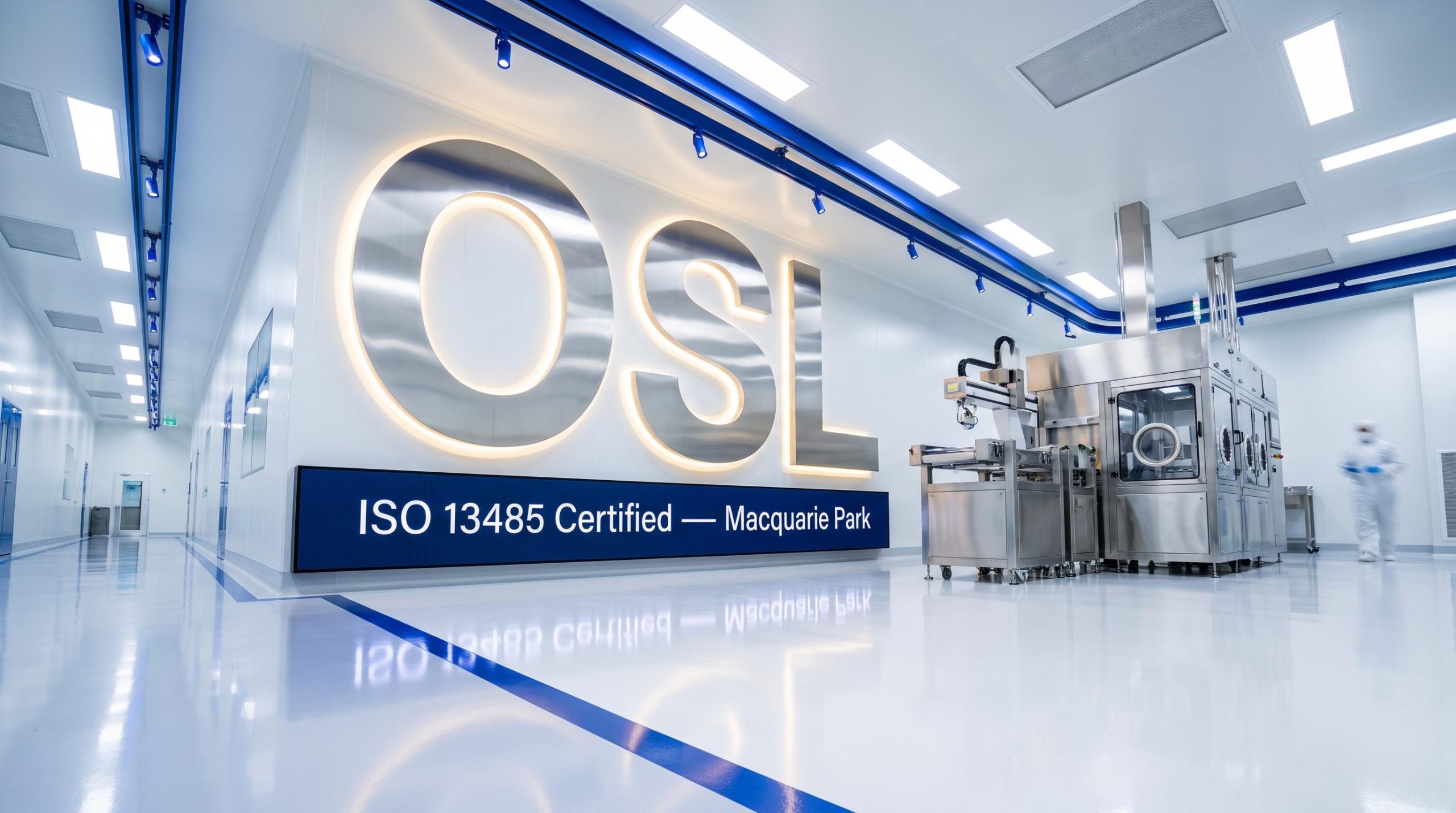 ISO certified cleanroom
