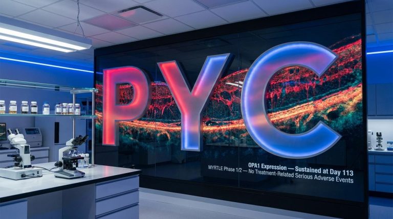 Lab with PYC sign