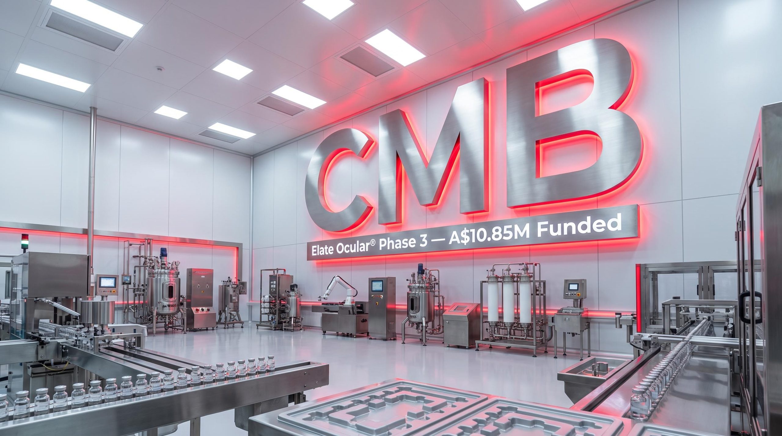 Modern industrial lab with equipment