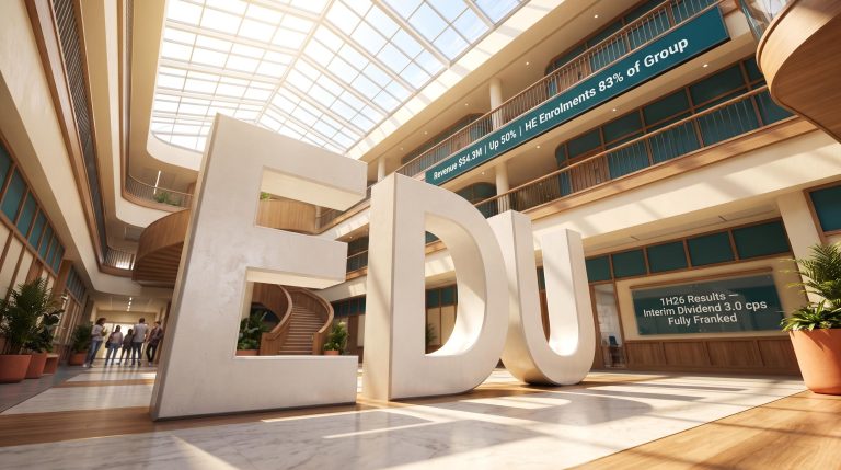 EDU in modern atrium