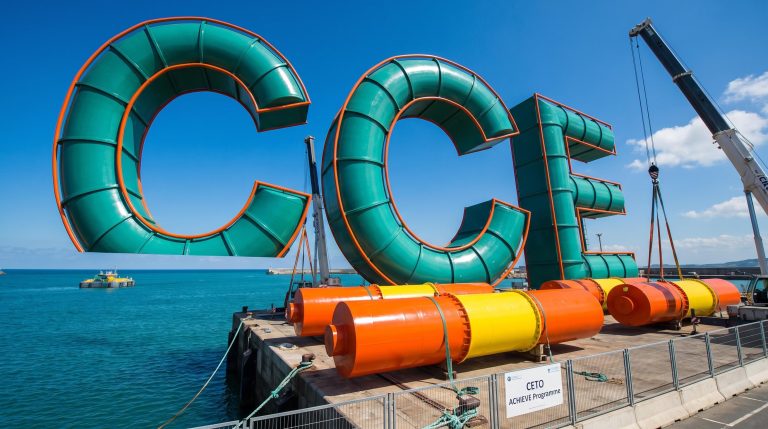 Giant CCE letters and crane