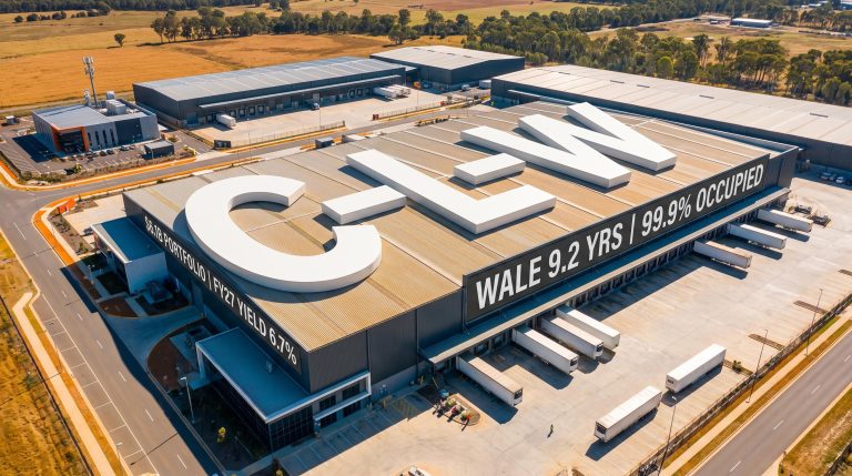 Warehouse with loading docks