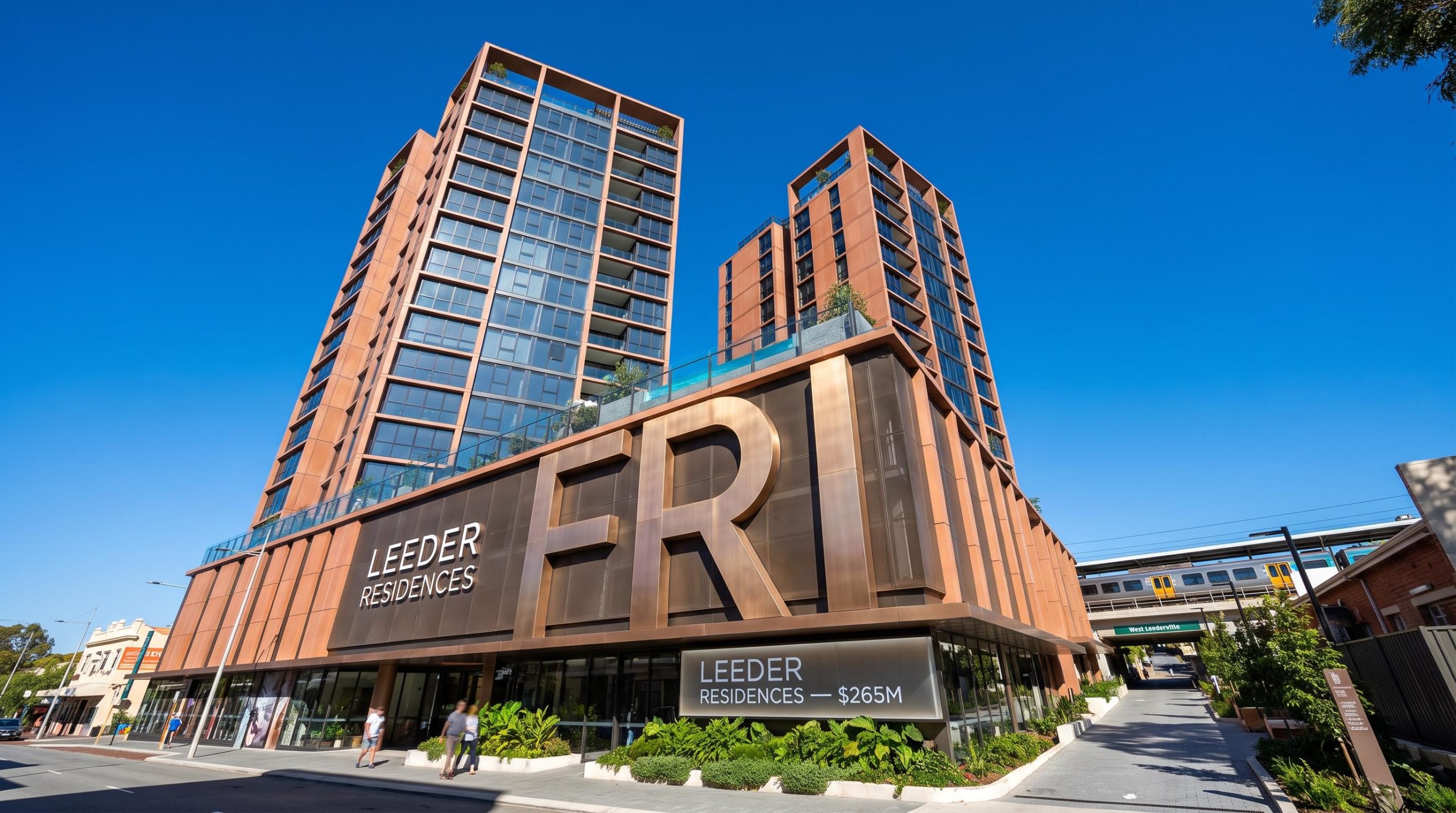 Modern urban residential building