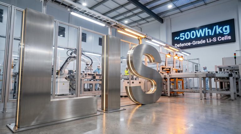 Li-S cells manufacturing area