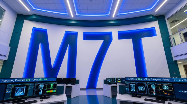 M7T logo and monitors