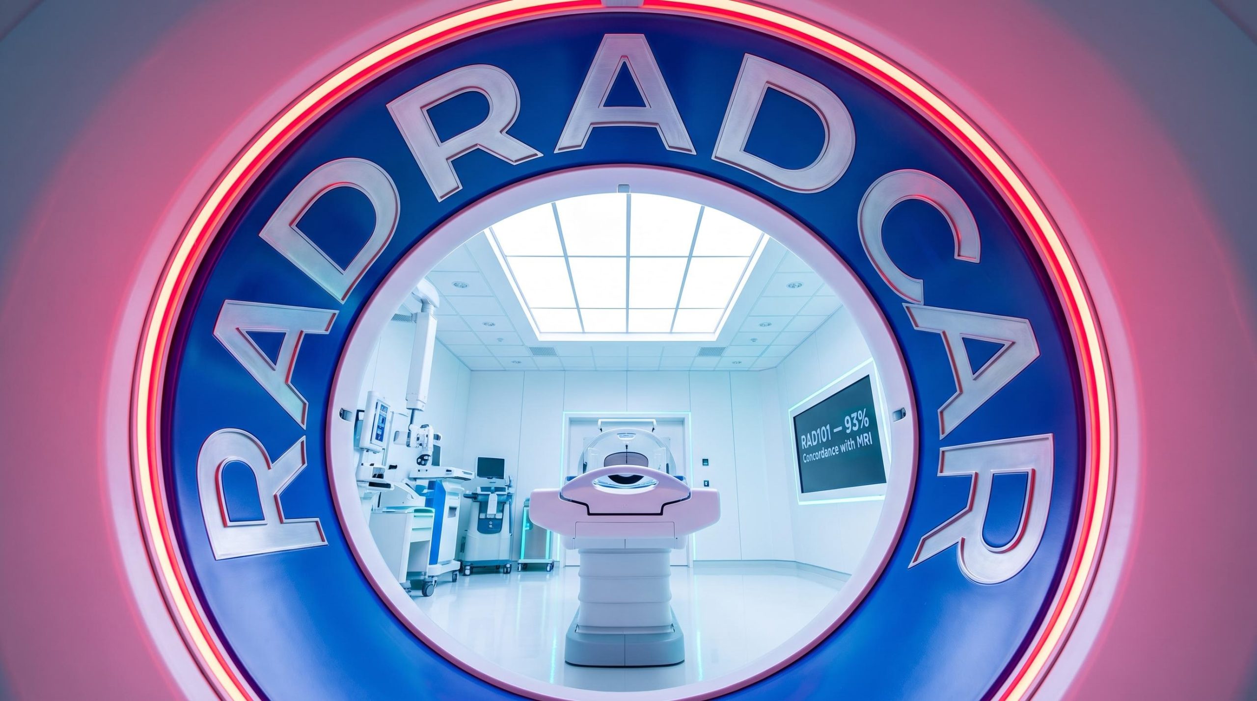 View through MRI machine