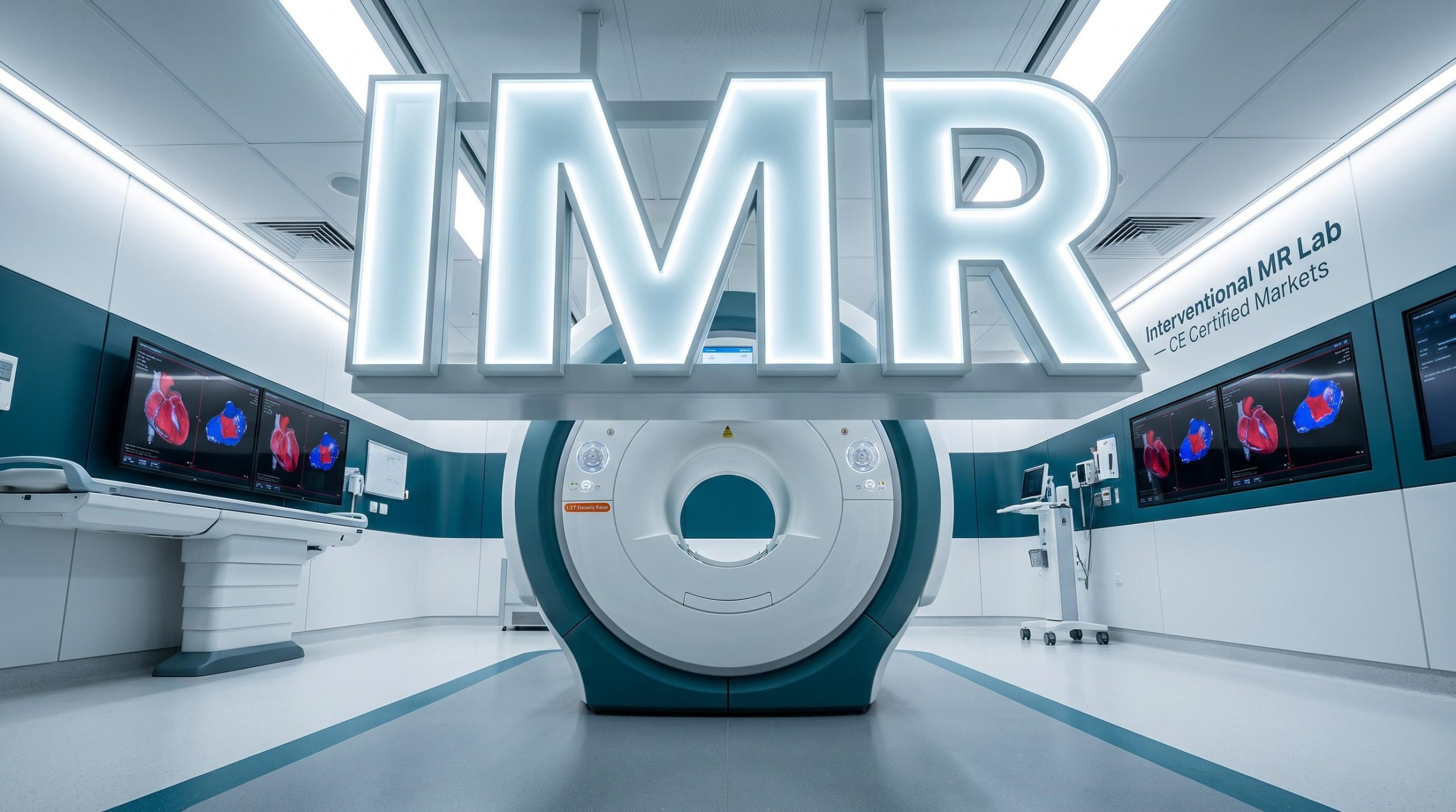 Modern MRI lab interior