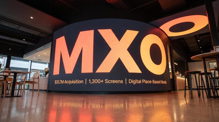 Large MXO display screen