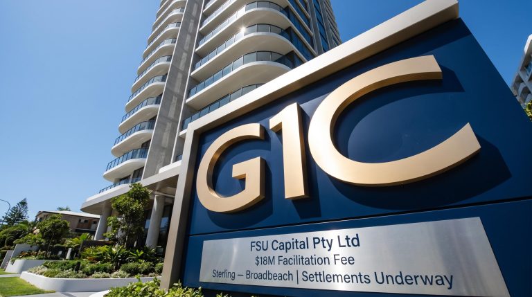 Building with G1C sign