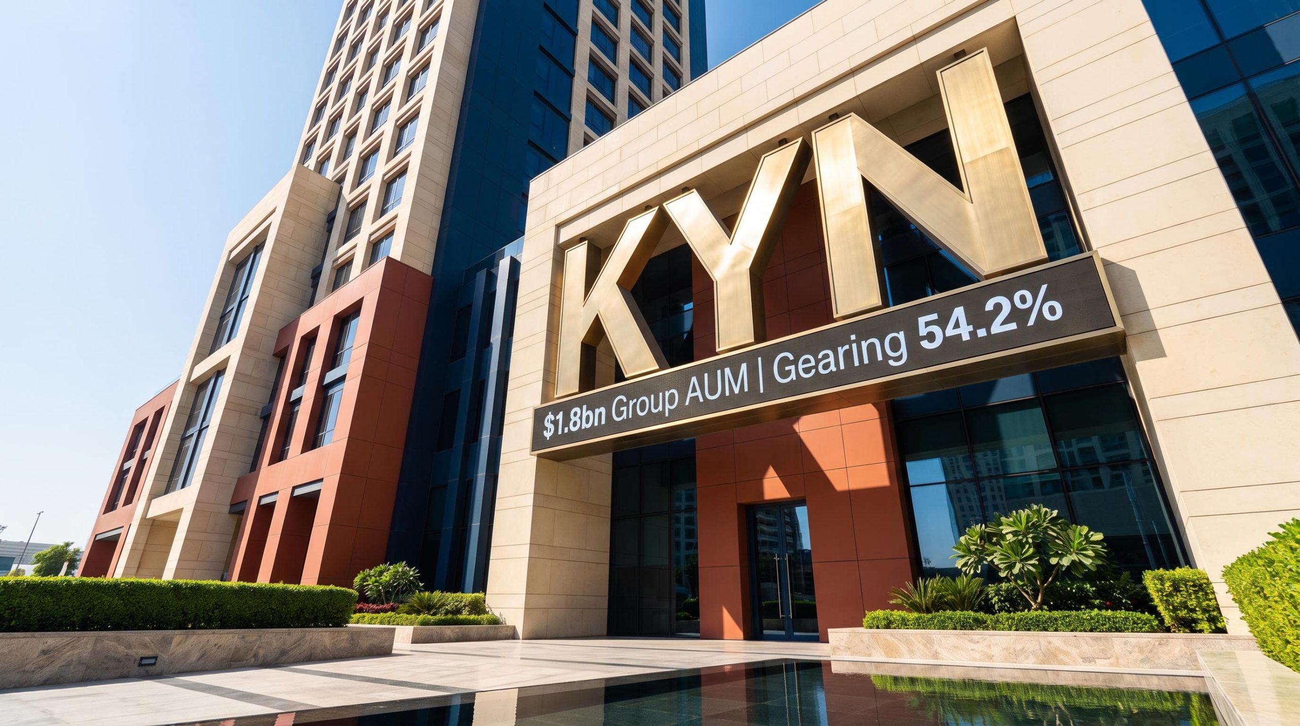 Facade of KYN building
