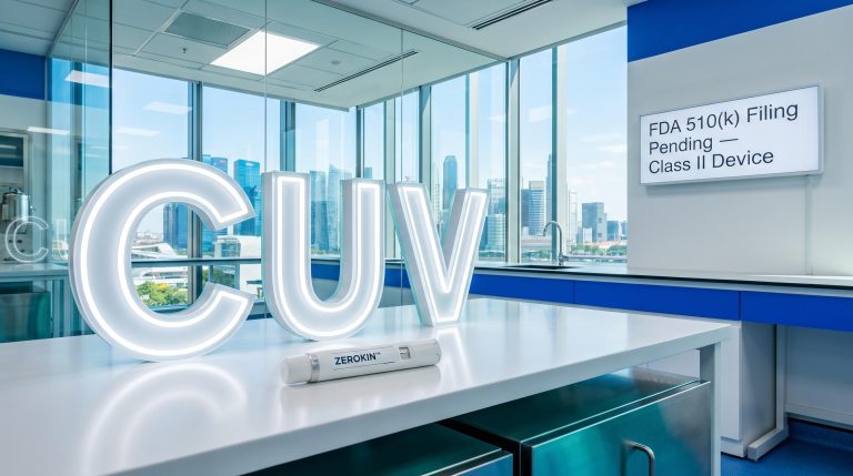 Illuminated CUV and FDA notice