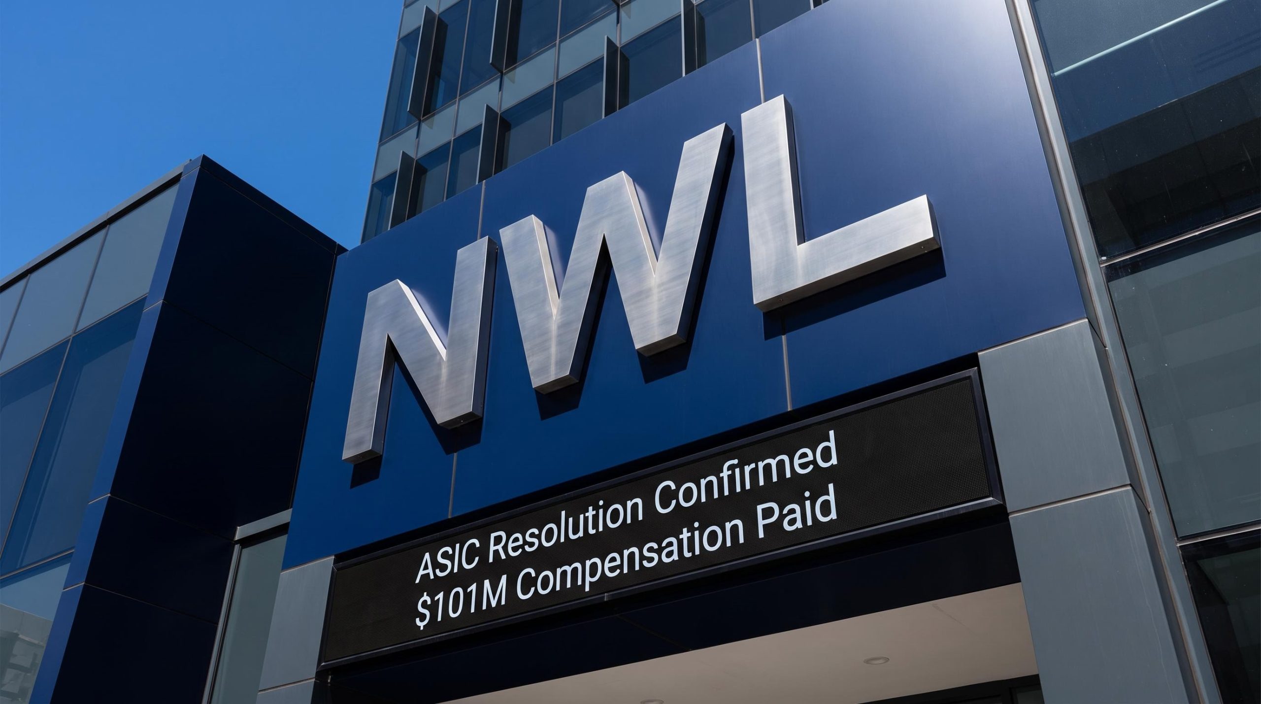 NWL building with sign