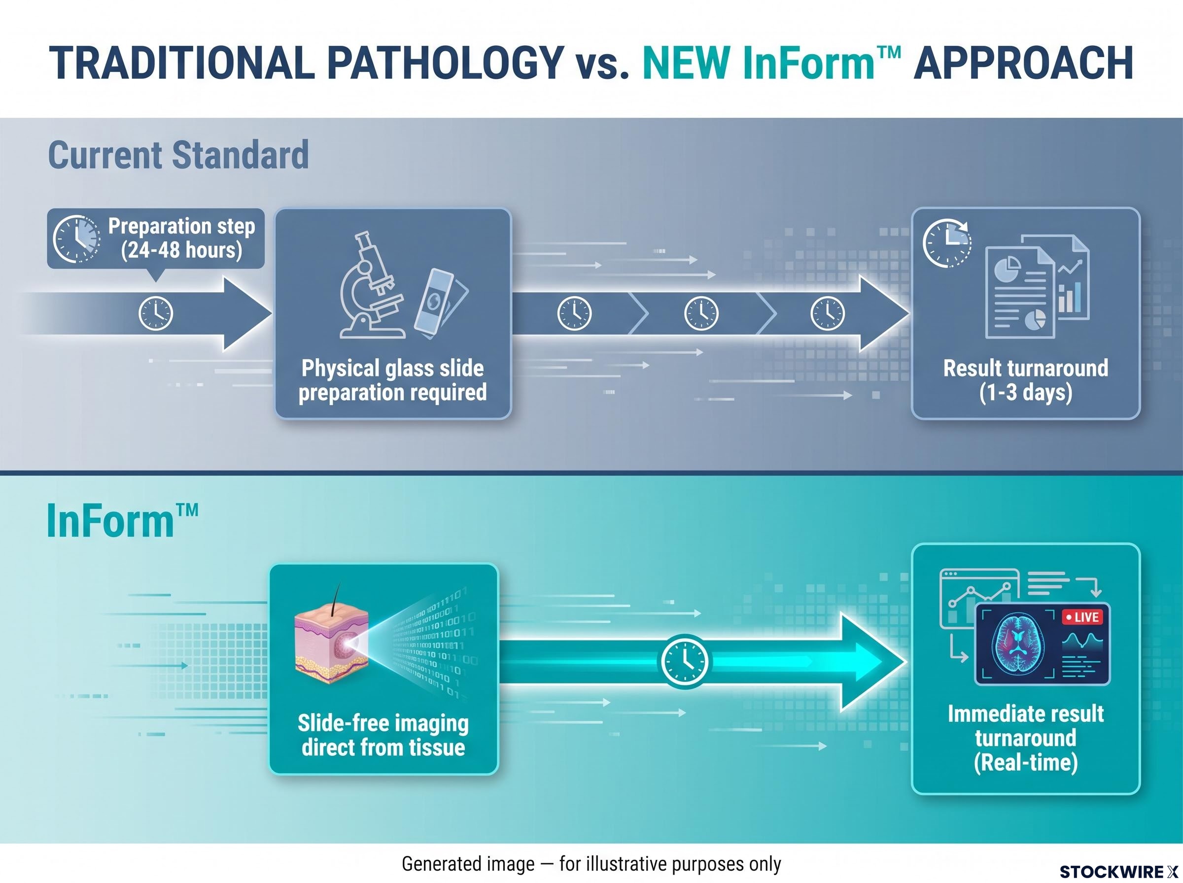 Pathology Workflow Compression: Current Standard vs. InForm™