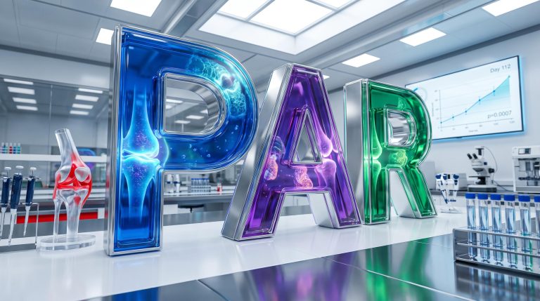 Stylized letters in lab