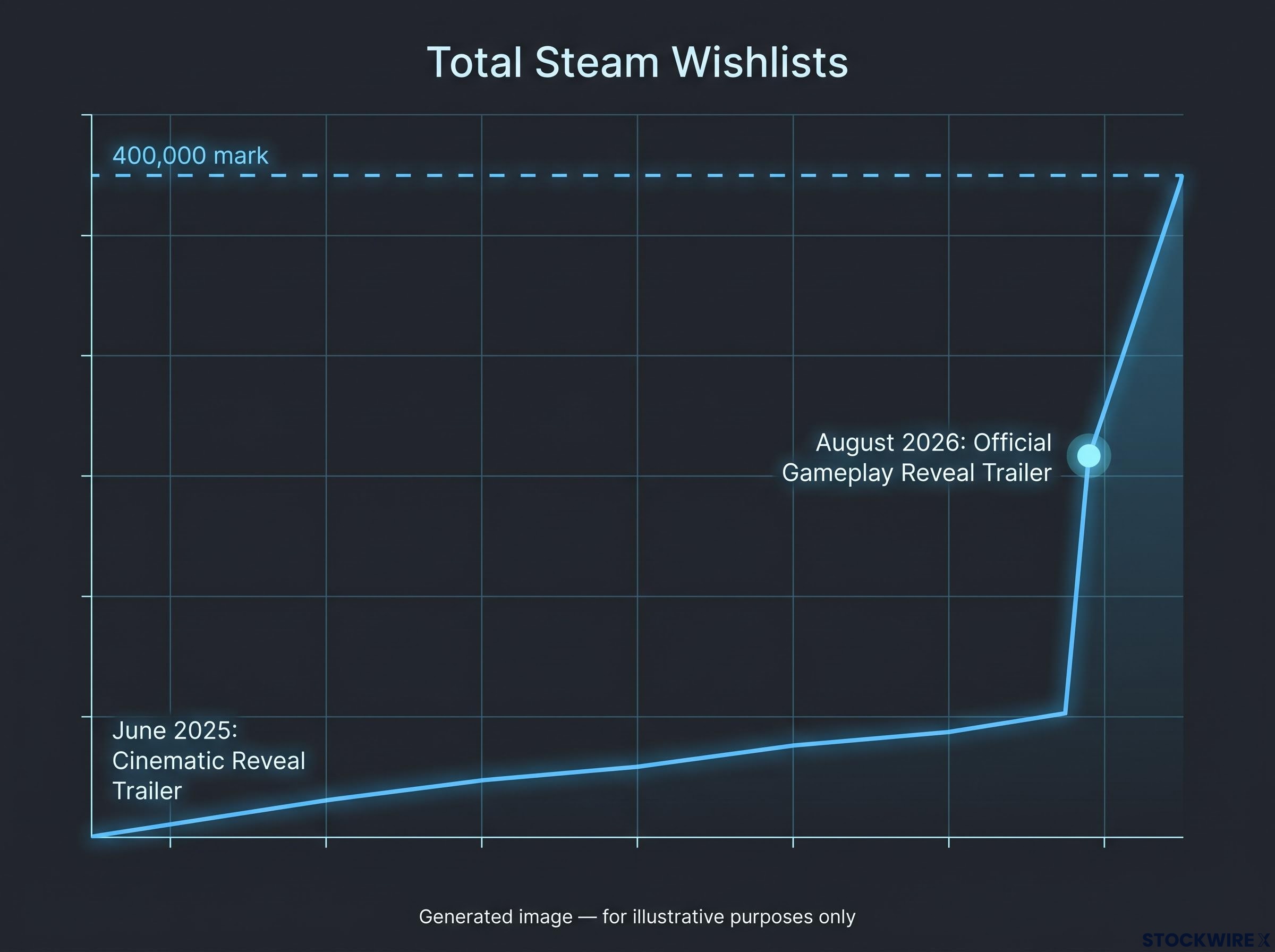Wishlist Momentum Trajectory Chart