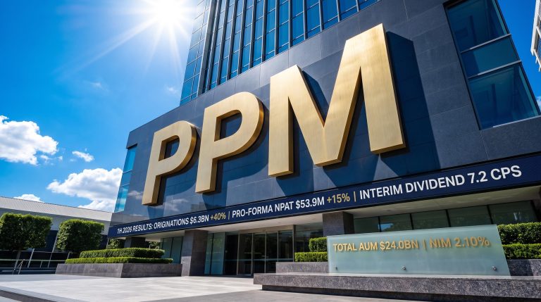Large PPM sign on building