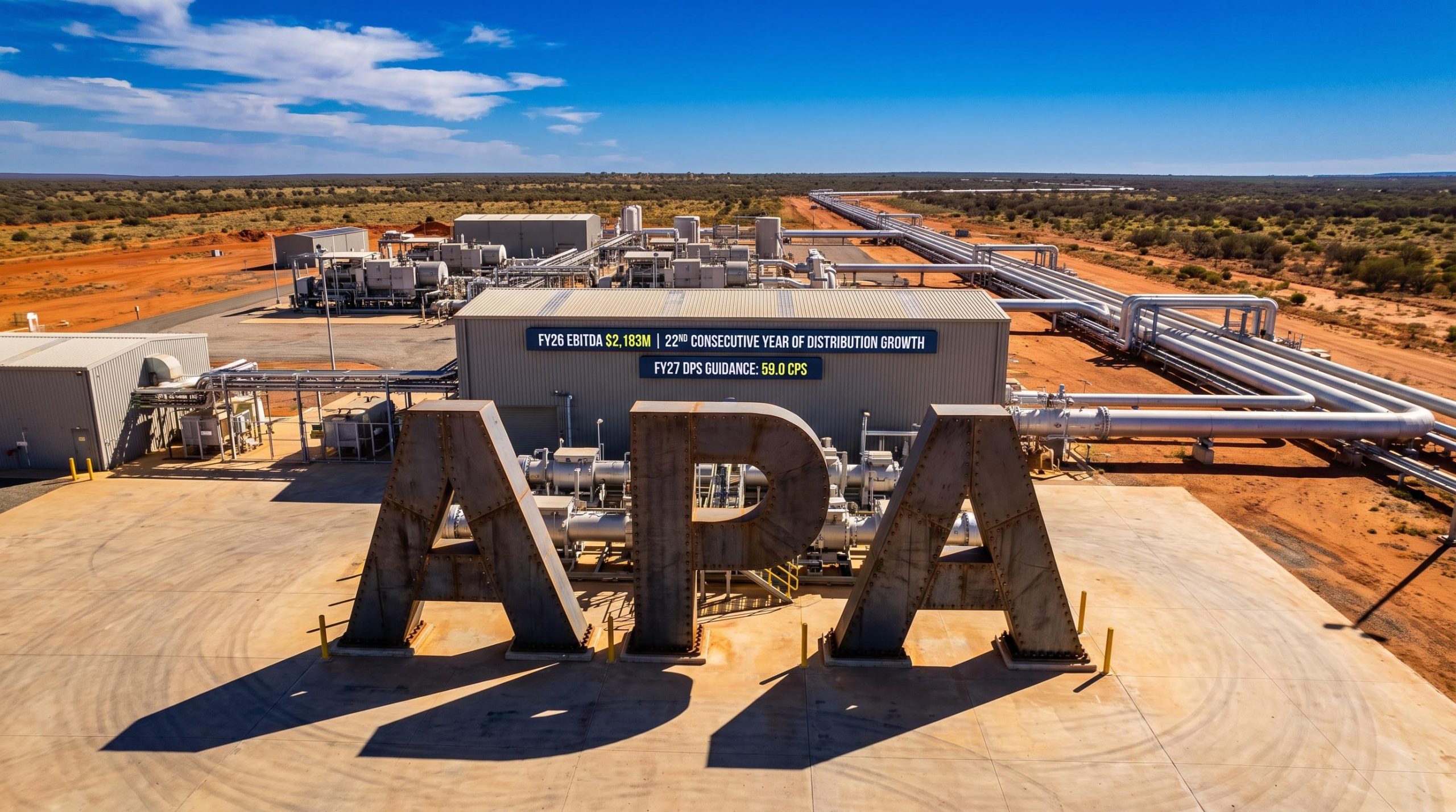 APA sign at industrial site