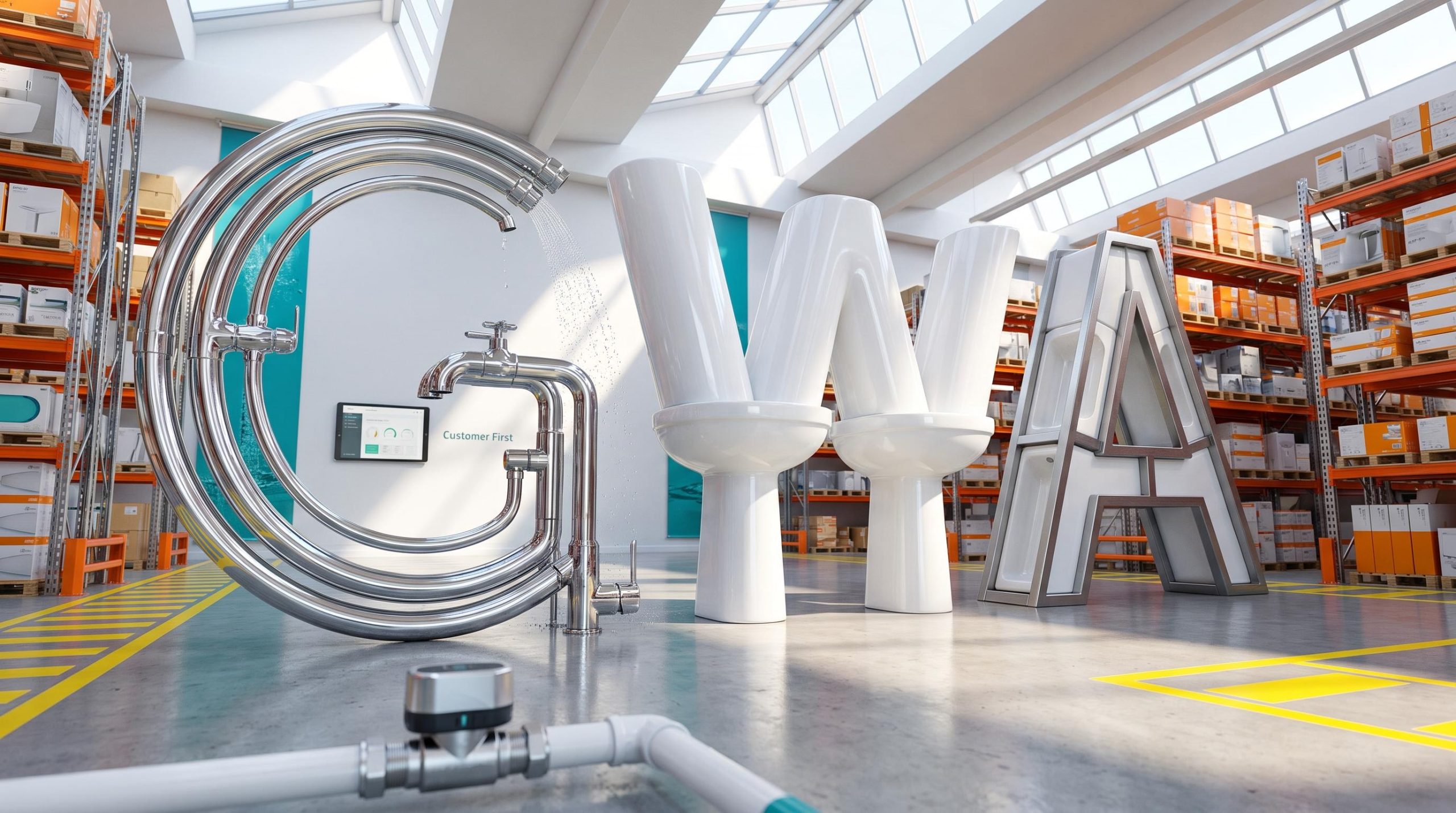 GWA pipes and toilets