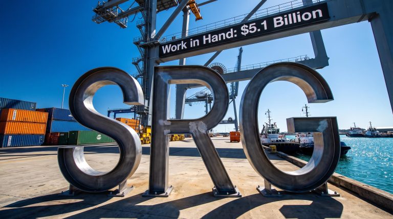 SRG letters at dock