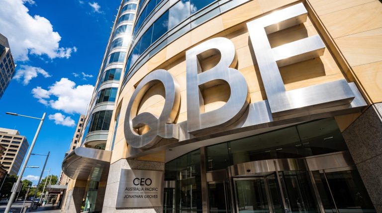 QBE sign on building