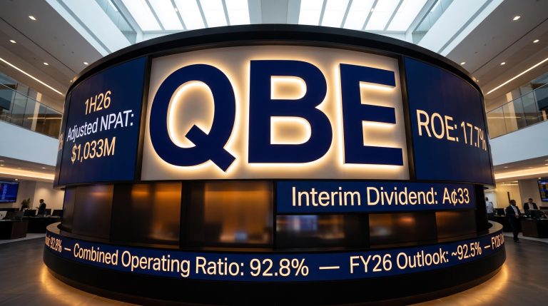 QBE display with financial info