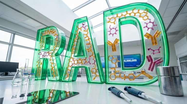 RAD letters in lab setup