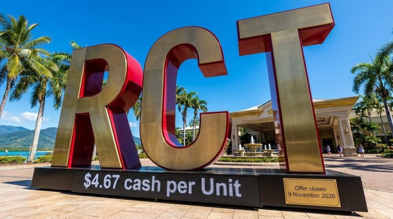 Large RCT sign outdoors