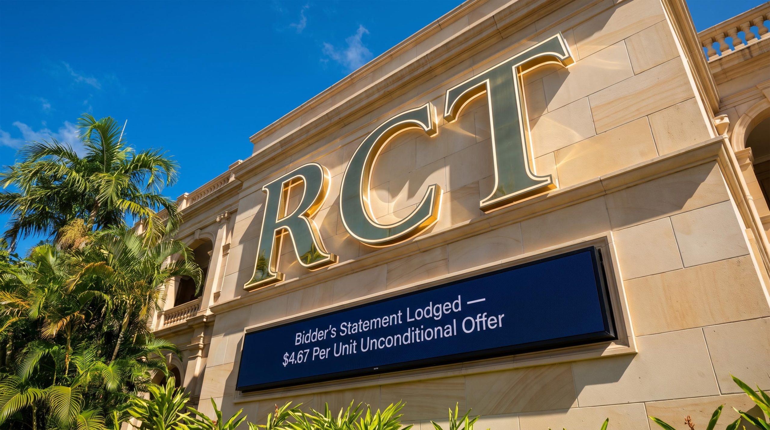 RCT sign with offer