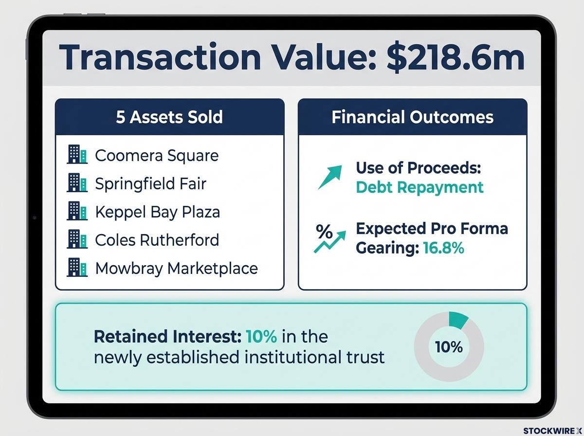 REP Retail Asset Divestment Summary