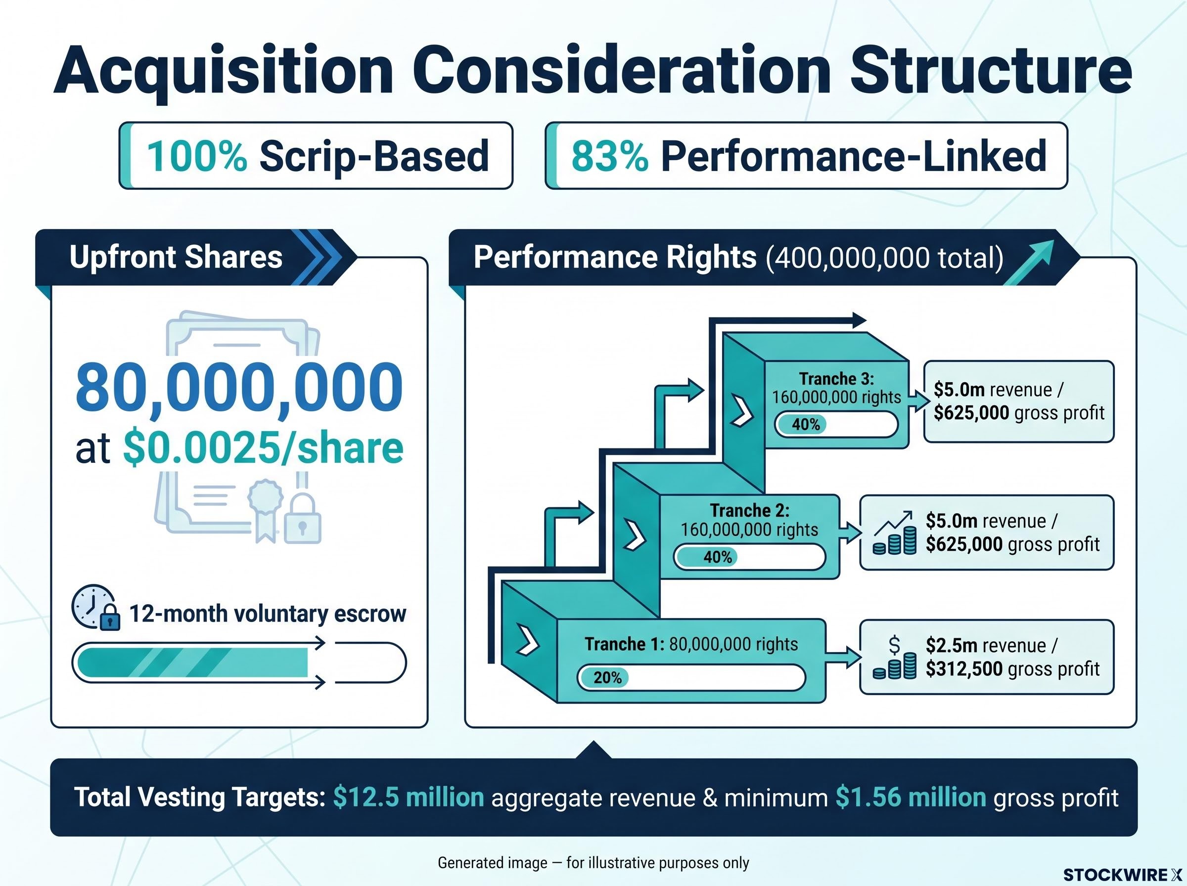RLG Acquisition: Performance-Linked Consideration Structure