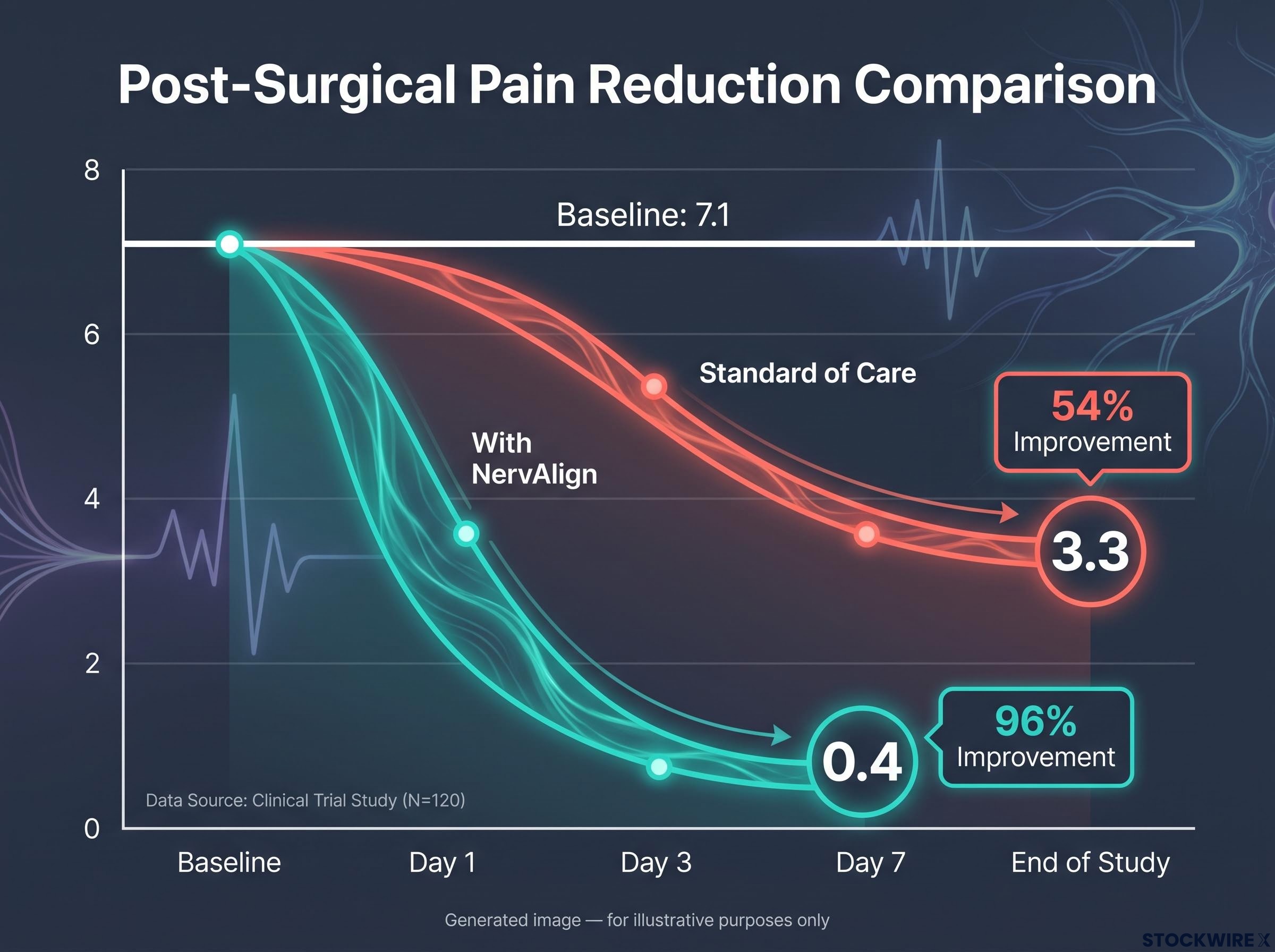 NervAlign Clinical Efficacy Data Comparison