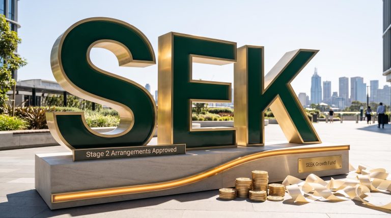 SEK sculpture with coins