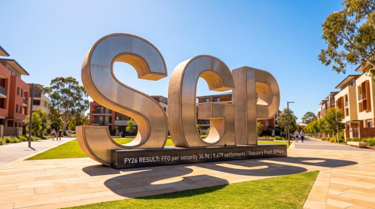 Stockland FP Ordinary/Units Stapled Securities Posts FY26 Results at Top of Guidance