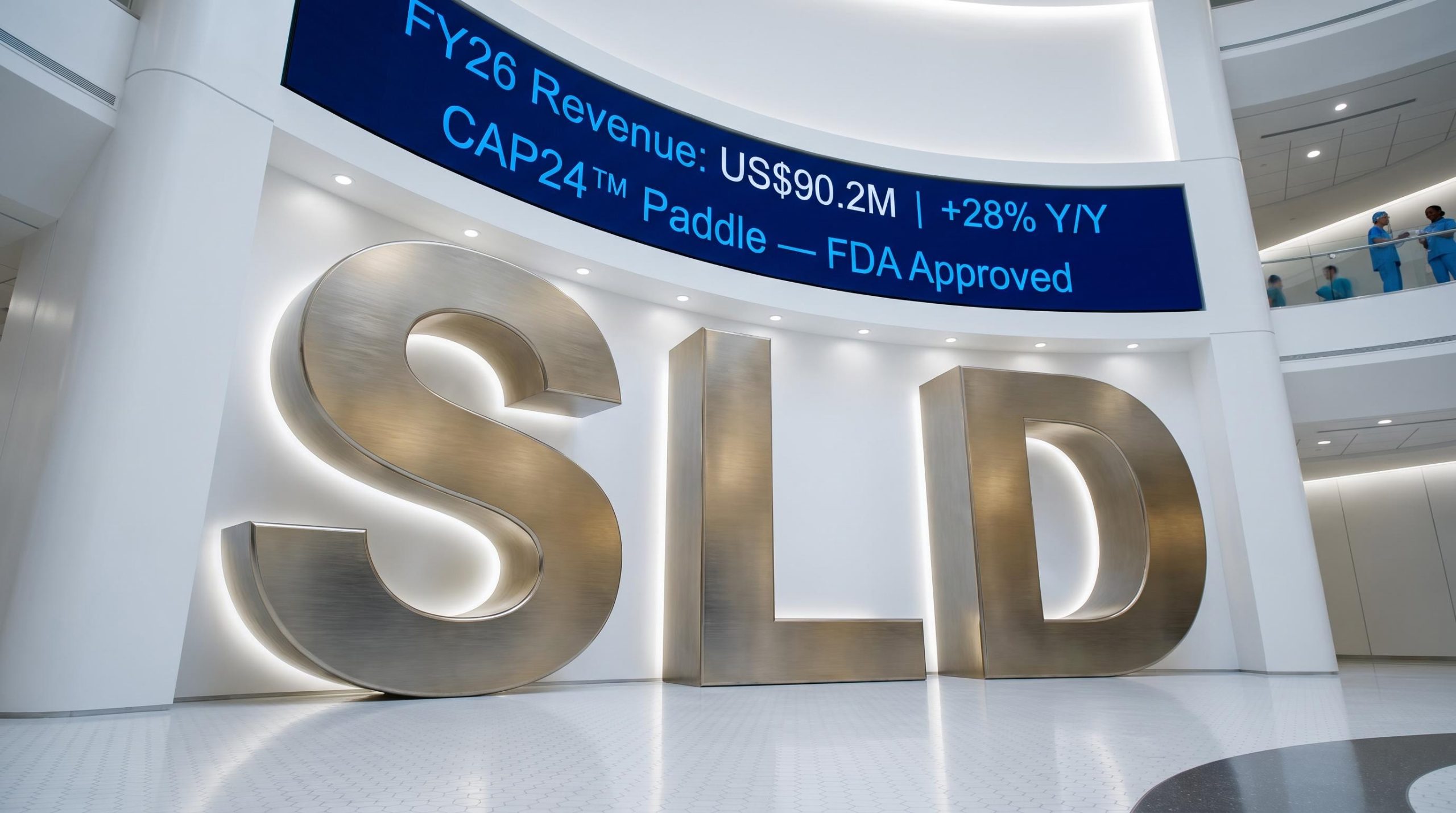 Large SLD letters display