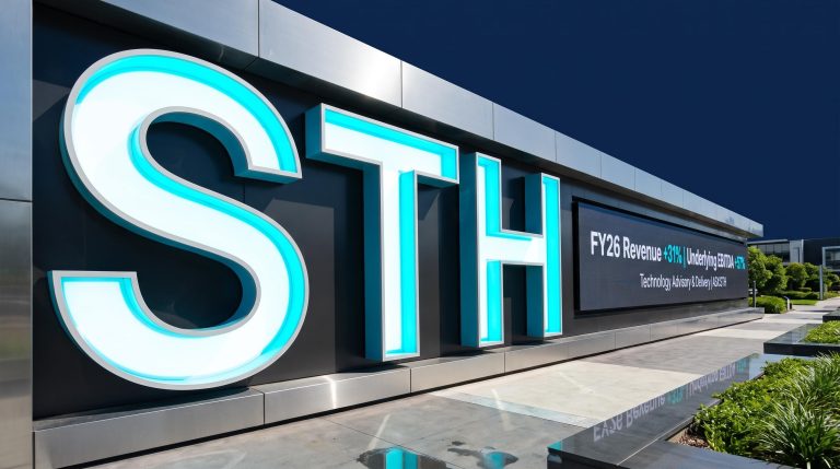 Large STH sign outside
