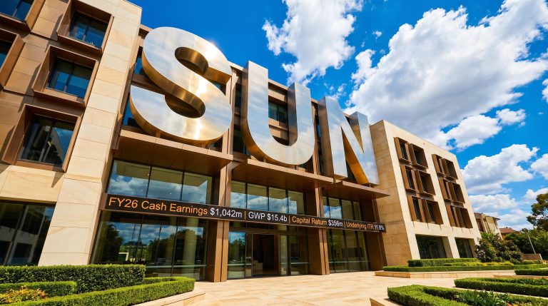 Building with large SUN letters