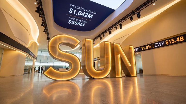 Suncorp Group Ltd Posts $1.04b FY26 Cash Earnings and $356m Return Plan