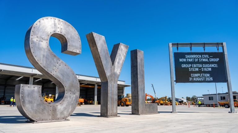 Metal letters and sign display
