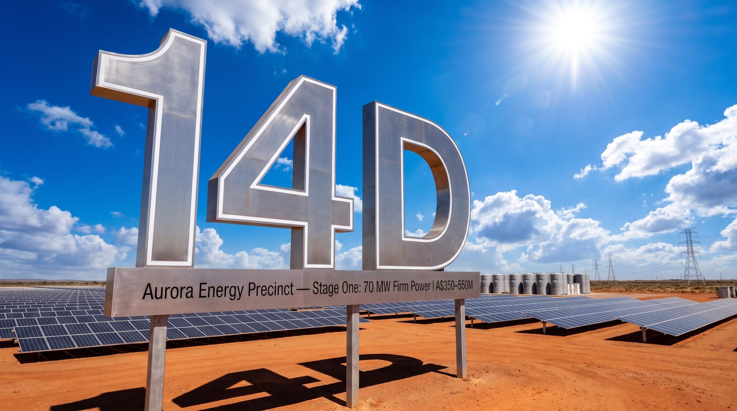 Solar panels under bright sun