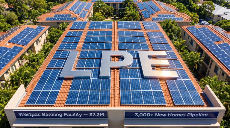 Rooftop with solar panels